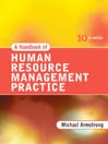 Handbook of Human Resource Management Practice,  10th Edition